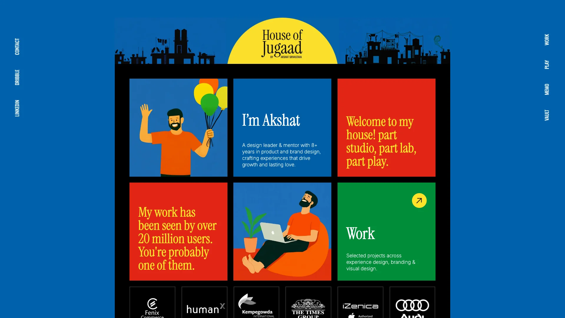 Portfolio website of Akshat Srivastava