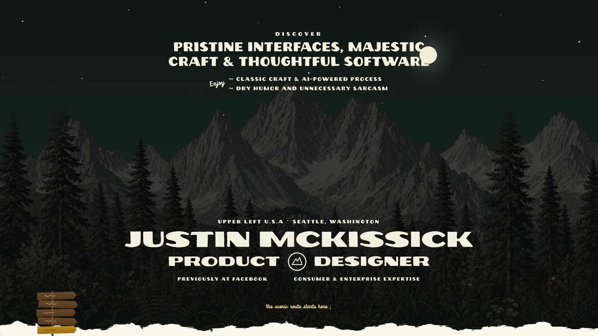 Portfolio website of Justin McKissick