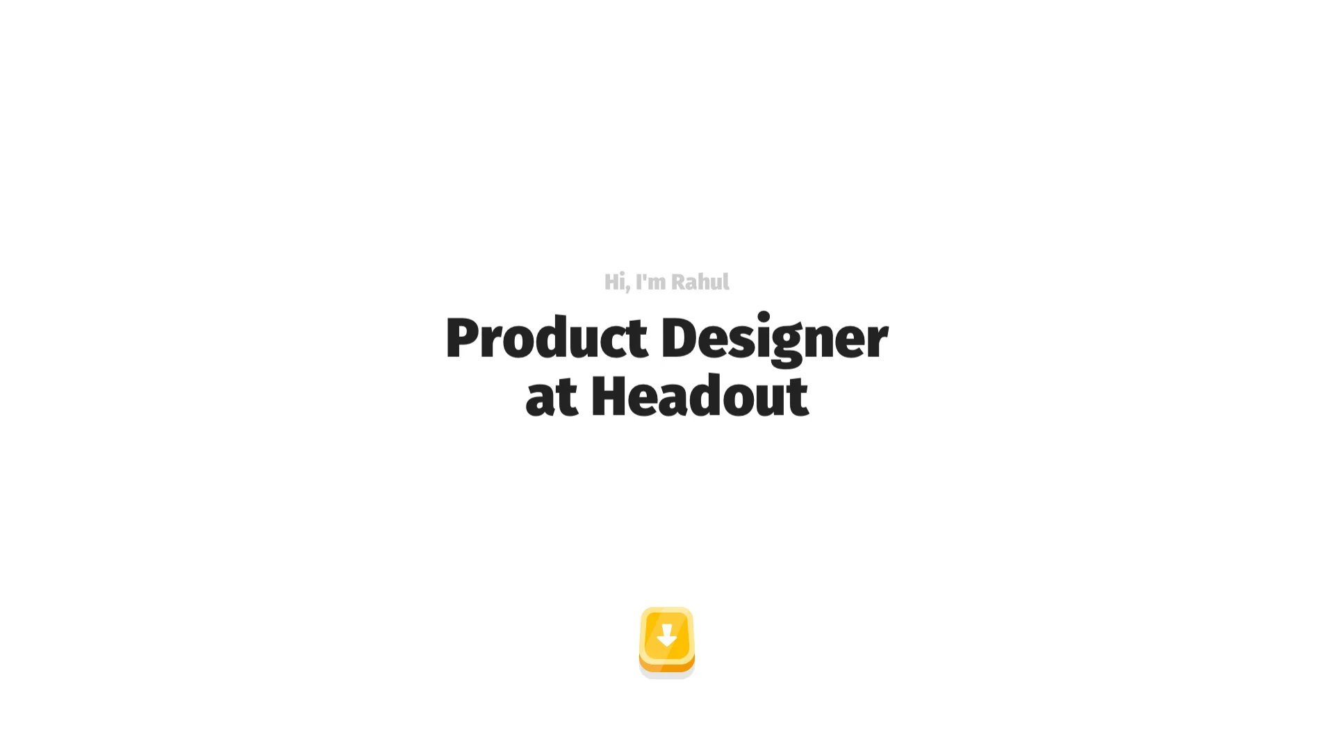 Portfolio website of Rahul R Nadkarni