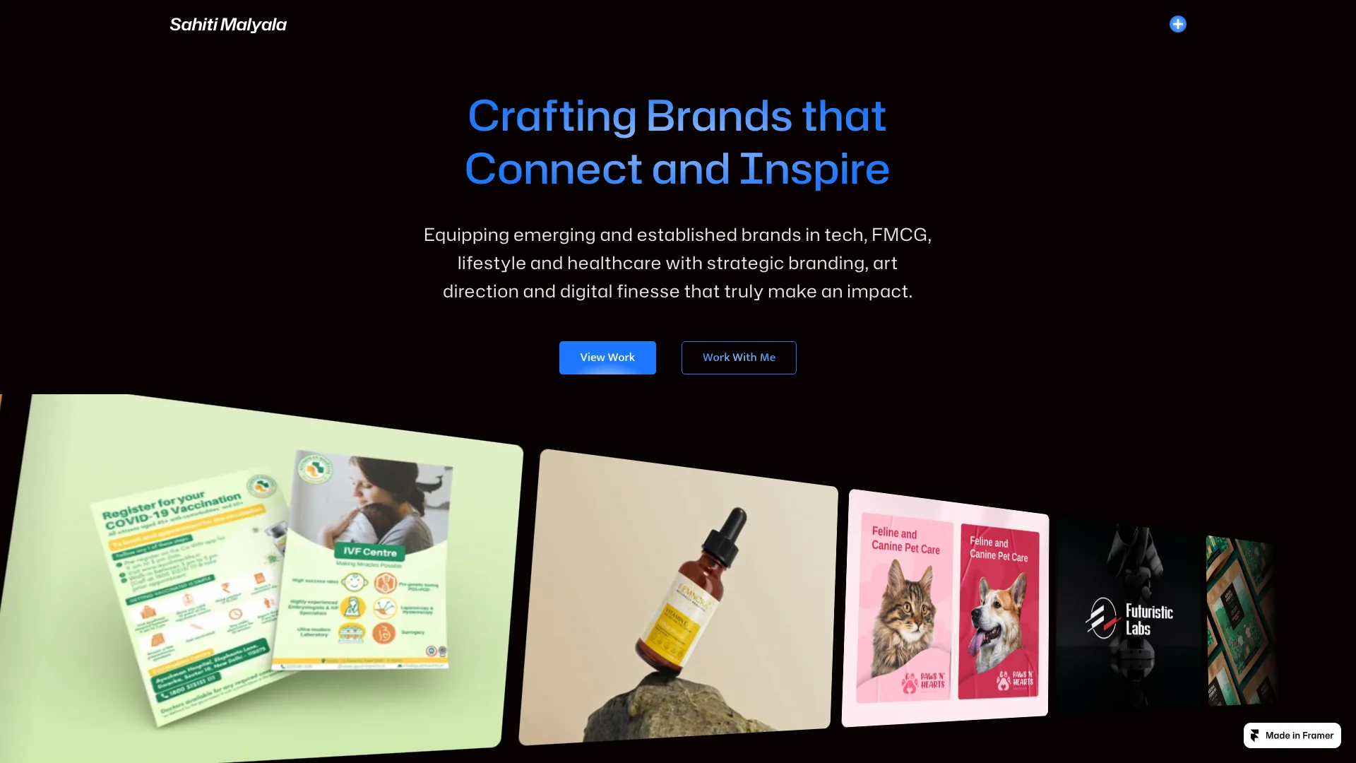Portfolio website of Sahiti Malyala